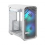 Fractal Design | Torrent Compact | RGB White TG clear tint | Mid-Tower | Power supply included No | ATX - 8